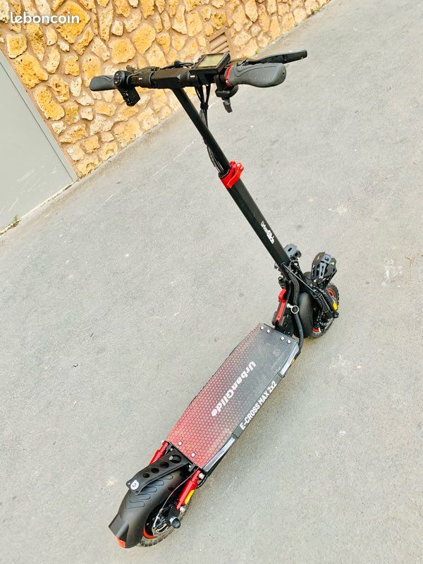 Trottinette électrique urbanglide ecross max 2 x 2 avec deux moteurs (image 8)