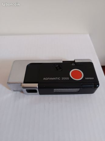 Appareil Photo Argentique Agfamatic 2000 Pocket Sensor – Compact Argenté (bon état)