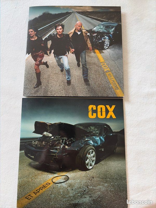 Lot album promo et single promo groupe COX fabien cahen (cf zazie) rien a perdre / et après état neuf rare collector 2003 (image 1)
