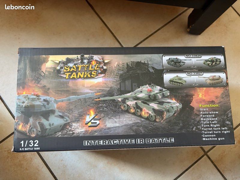 Lot 2 tanks radio commande échelle 1/32 Eme (image 3)