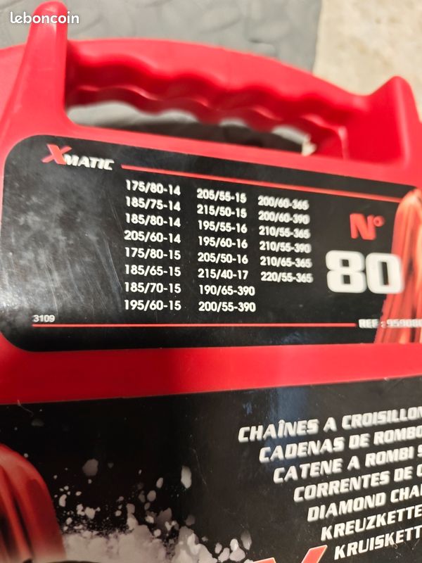 Chaînes à neige Xmatic taille 80 (image 2)