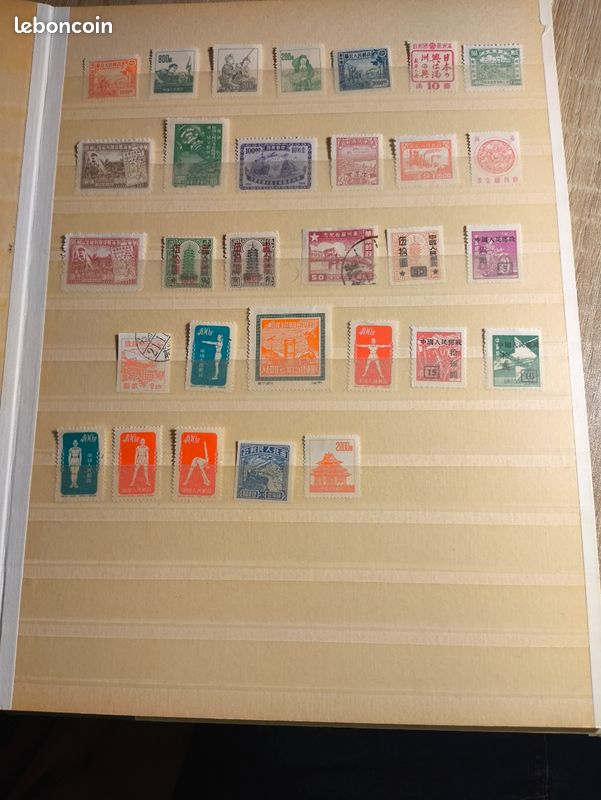 Album Briefmarken - Collection Timbres Asie (Chine, Japon, Hong Kong) (image 3)