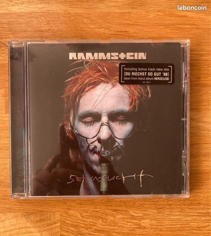 Rammstein Sehnsucht Limited Édition Bonus Du Riechst 98 Rare (image 1)