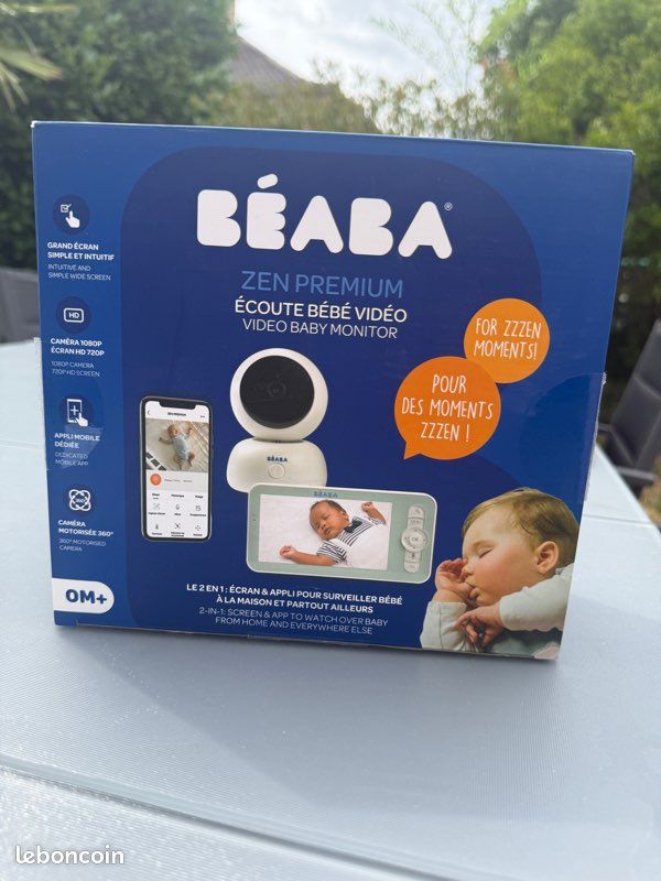 Babyphone caméra Beaba zen premium (image 1)