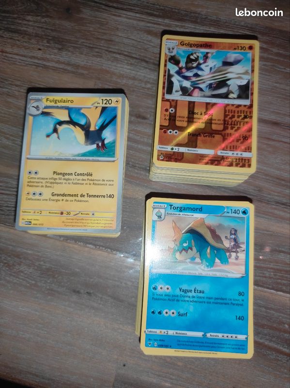 Pokémon : 3 lots de 100 cartes (image 1)
