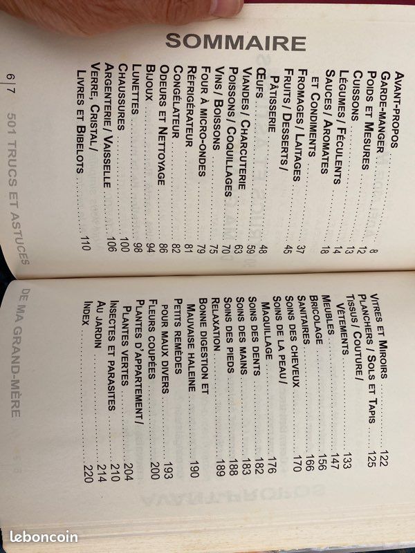 Livre TRUCS ET ASTUCES DE MA GRAND-MÈRE (image 3)