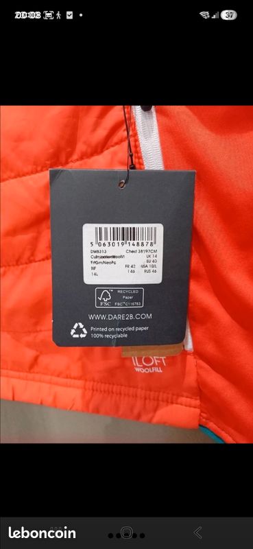 Veste sans manche Dare2Be (image 3)