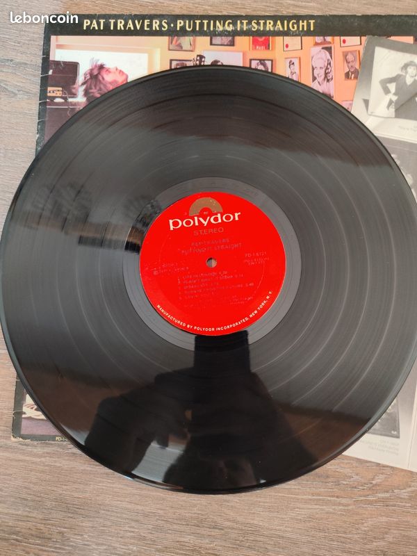 Disque vinyle 33tours de pat travers (image 4)