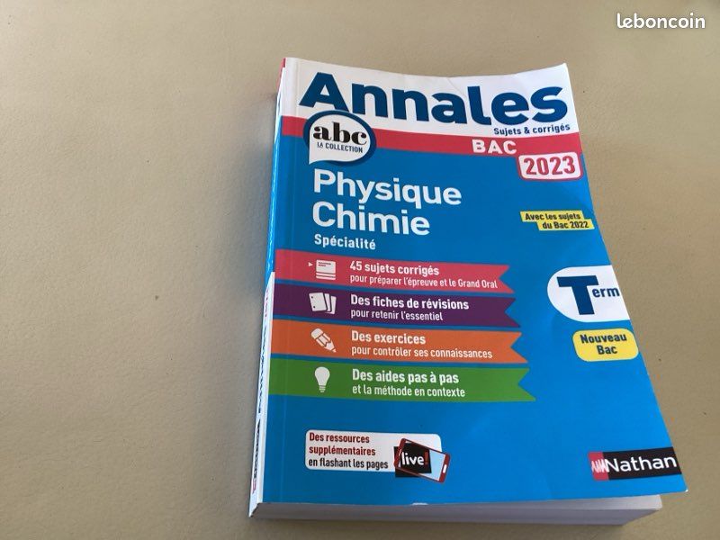 Annales BAC Physique Chimie (image 2)