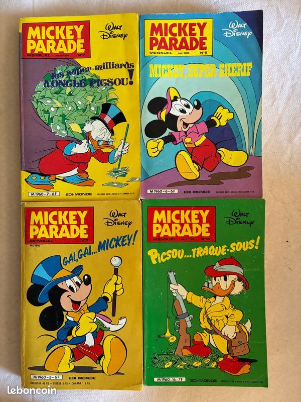 Mickey Parade 21 numéros de 1974 à 1981 (image 5)