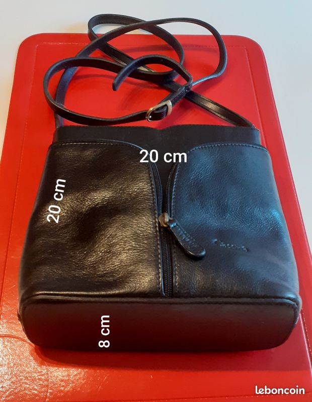 Sac à main Cassina, noir, 20x20 (image 6)