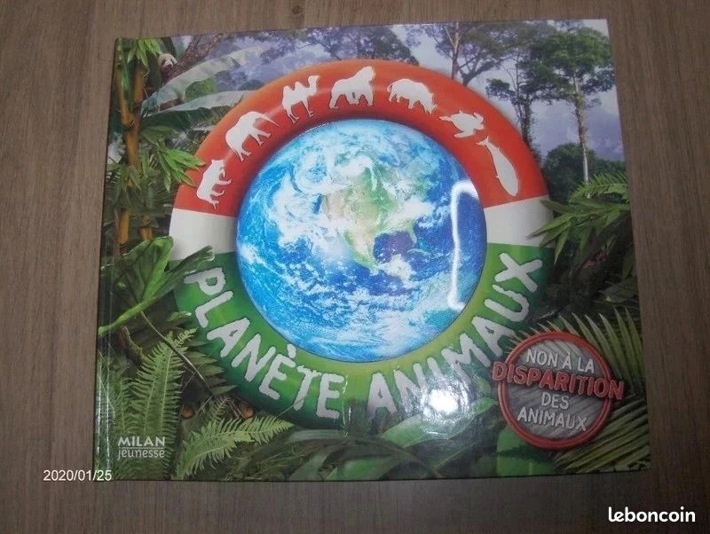 Livre pour enfant planète animaux (image 1)