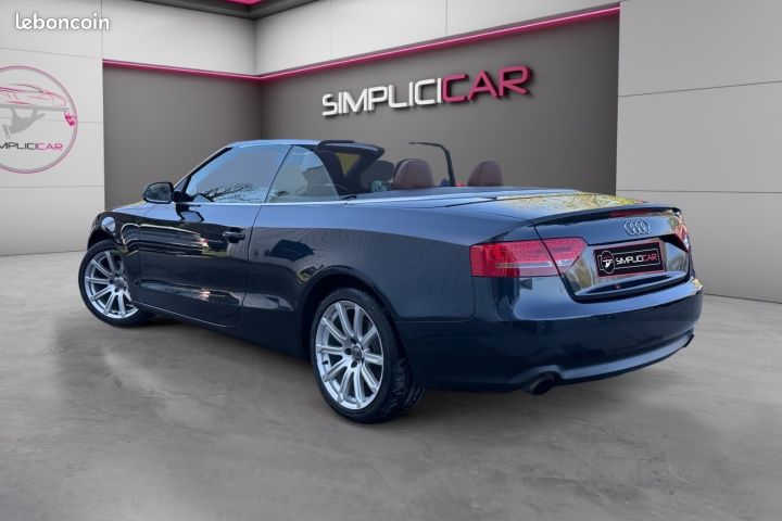 AUDI A5 CABRIOLET 2.0 TFSI S LINE PLUS MULTITRONIC 211Ch ENTRETIEN SUIVI Garantie 12 mois (image 9)