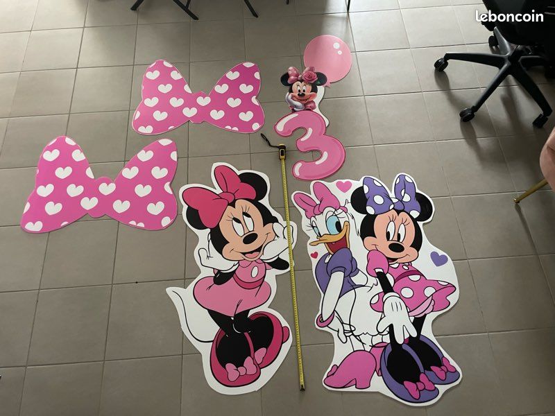 Décoration anniversaire Minnie & Daisy – Grand format (image 1)