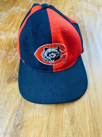 Casquette Vintage Leicester City Pepsi - Junior, Taiwan, Années 90 - Taille Unique Ajustable - Occasion Très Bon état