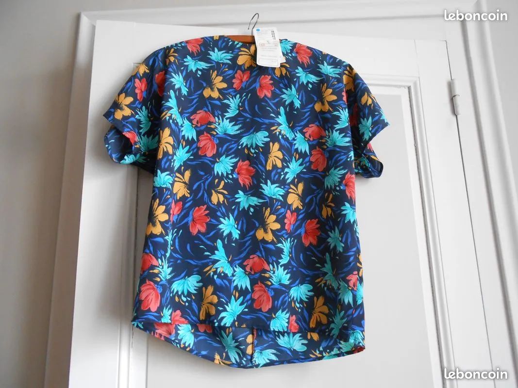 Chemise Bleu de Chine Coton léger