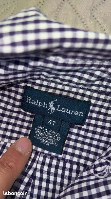 2 petites chemises enfants Ralph Lauren (image 4)