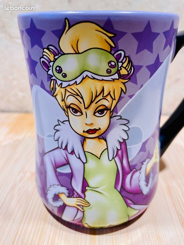 Mug Tasse Fée Clochette Disney - Céramique Blanche - Neuf Emballage Origine - Fabriqué En France