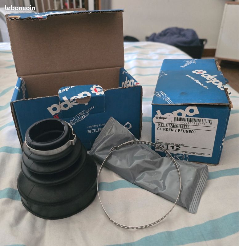 Lot de 2 kits de soufflet de cardan Citroen Peugeot (image 1)