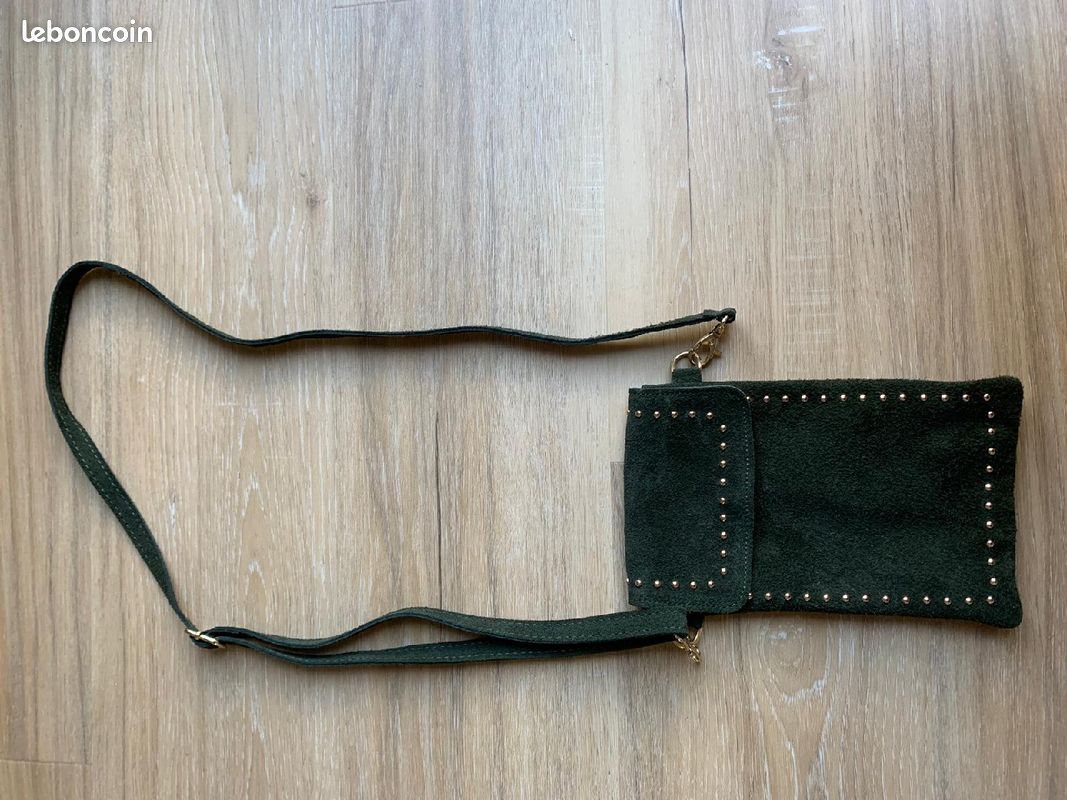 Mini sac à portable tout cuir (image 3)