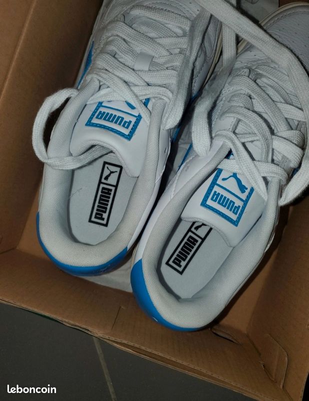 Ca Pro Classic Basket Puma Bleu Ciel Puma Chaussures Mixte Chaussures