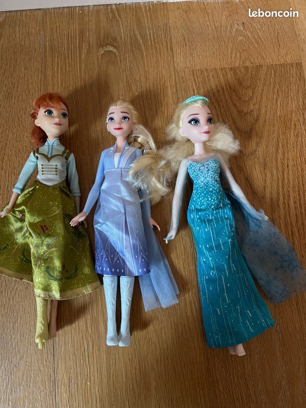 Barbies Reine des neiges et Anna Jeux Jouets