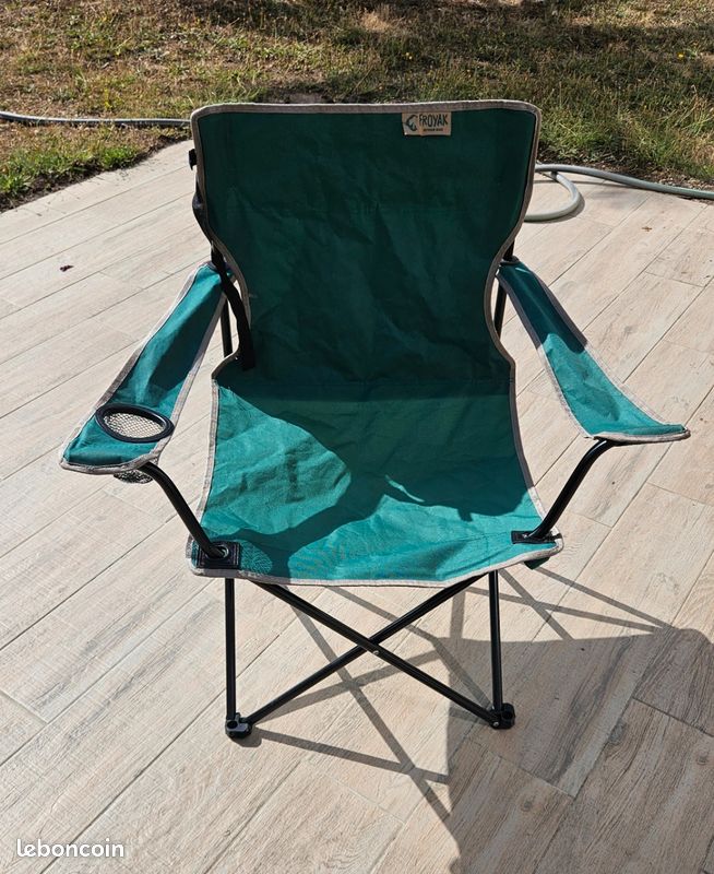 GORGECRAFT 2 Housse de Siège de Rechange pour Chaise de Camping Imperméable Pliable pour L'Extérieur 48x35cm Vert Olive Foncé Tissu Oxford Portable à Dossier Haut pour la Randonnée