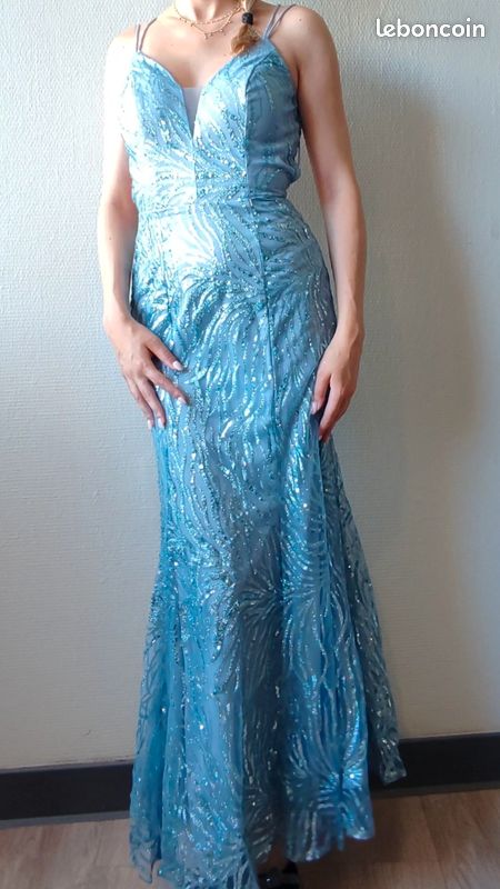 Robe de Miss bleu ciel (image 4)