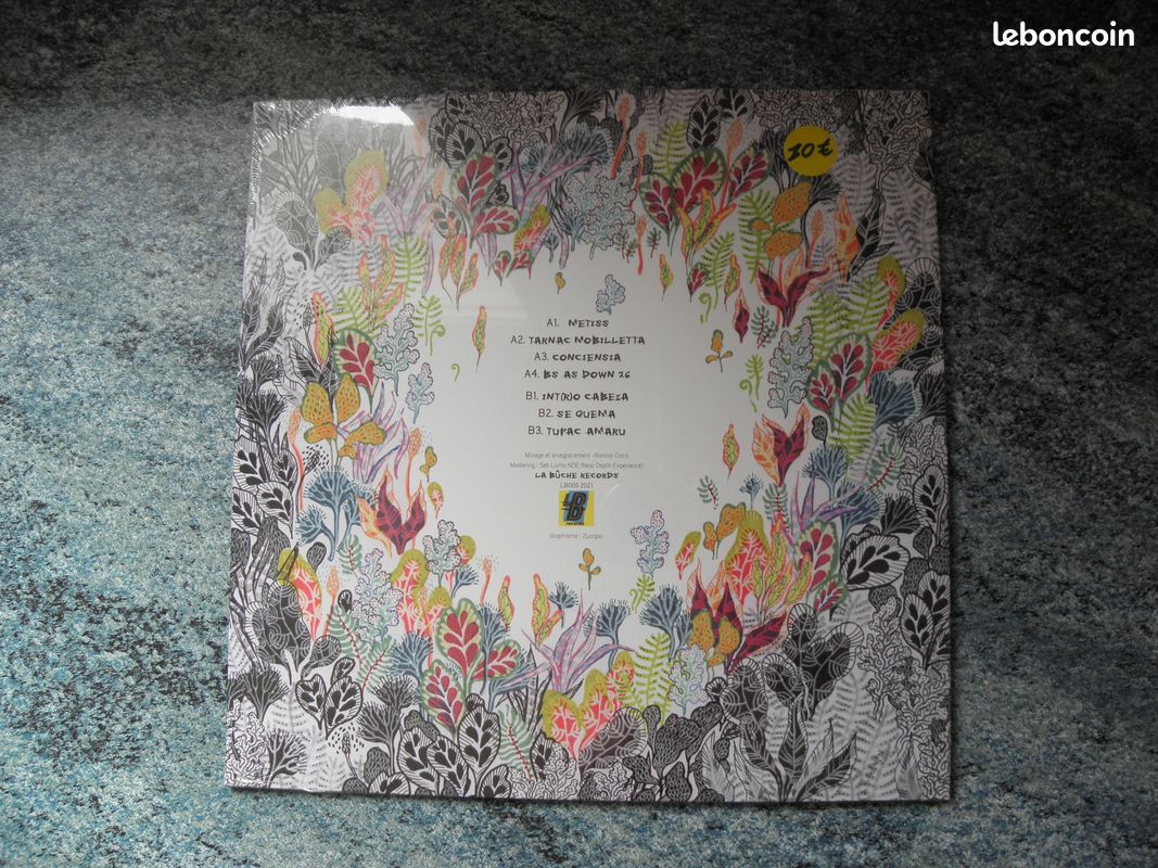 DISQUE VINYLE 33 TOURS HiBù " HiBù " (original 2021)(NEUF) (image 2)