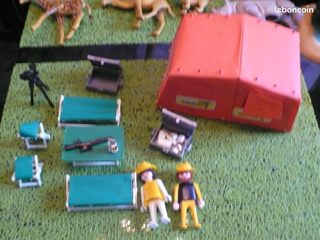 Playmobil Potager Playmobil 3433 Safari Stazione Ngorongoro - Oldtoys On Line Playmobil Chantier