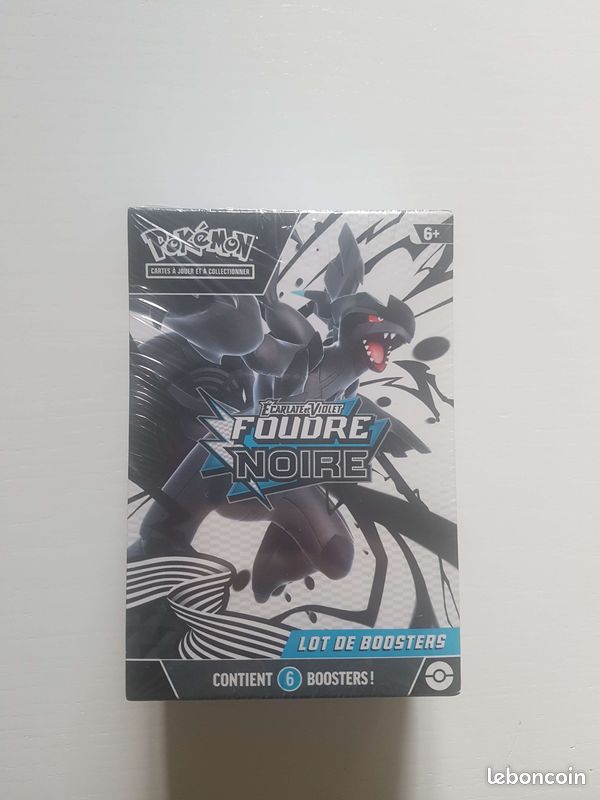 Bundle 6 boosters foudre noir neuf scellé en parfait état Collection — free download