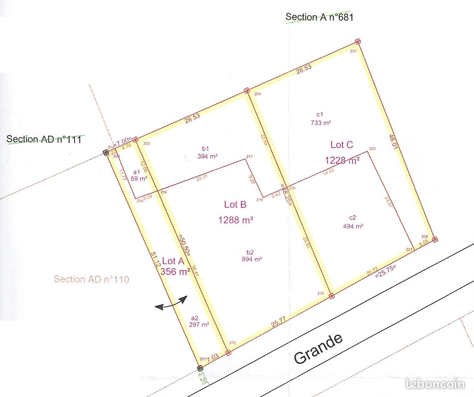 Terrains à bâtir · à Coclois · 40 500 €