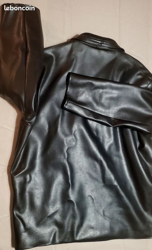 Blouson Cuir Vintage (image 6)
