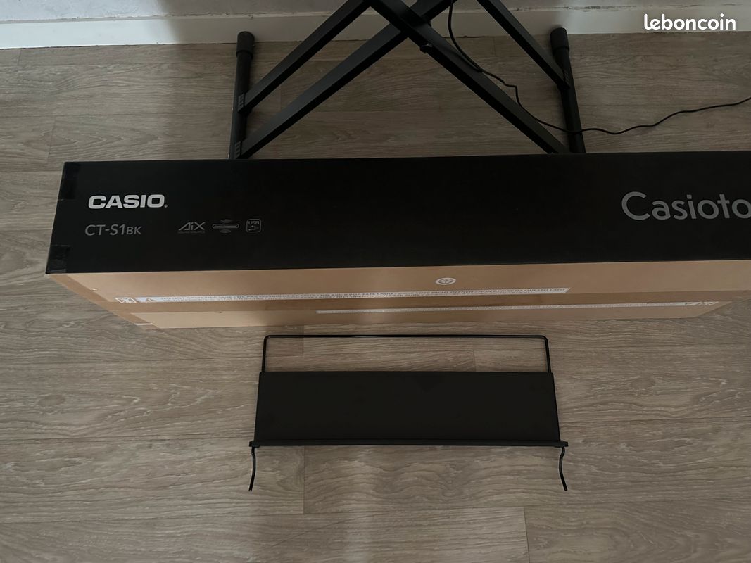 Clavier compact casio 61 touches avec pied support double (image 6)