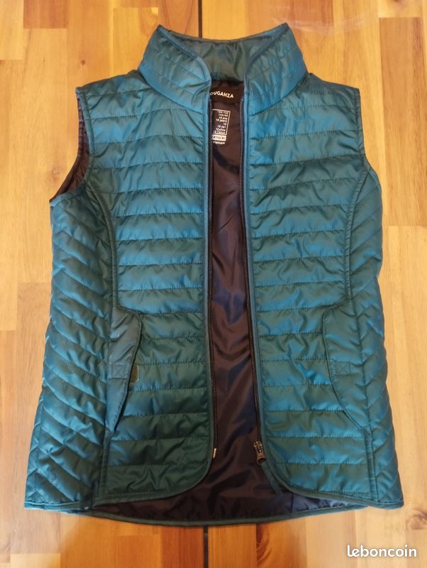 Decathlon Gilet Sans Manche Femme Sport Veste Coupe Fouganza Veste