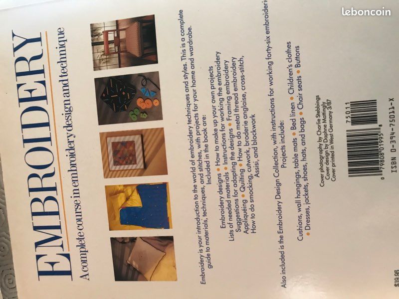 Lot livres de broderie (image 7)