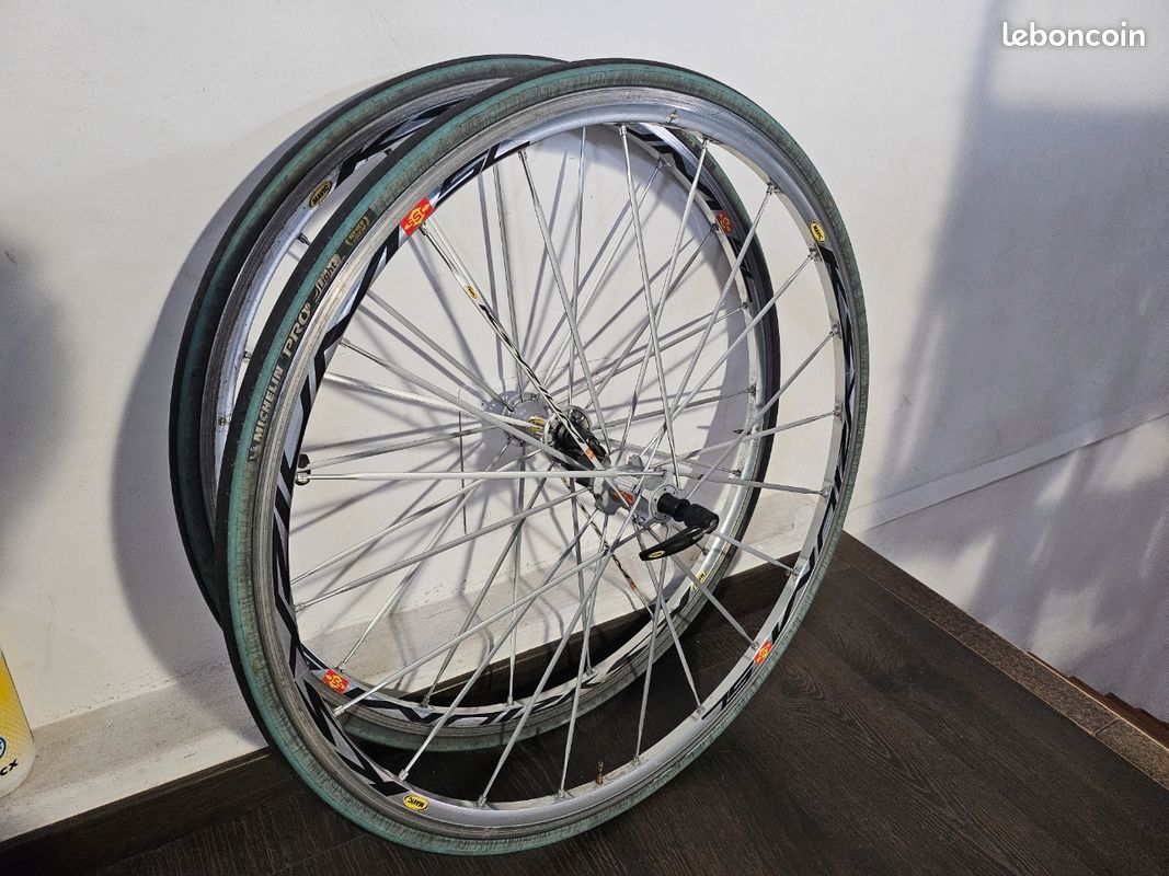 Paire De Roues Mavic Ksyrium SL SSC Campagnolo 10v - Aluminium 700c - Occasion