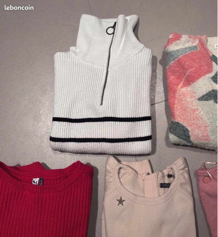 Lot Pull Fille 12 ans - IKKS, Cache Cache (image 10)