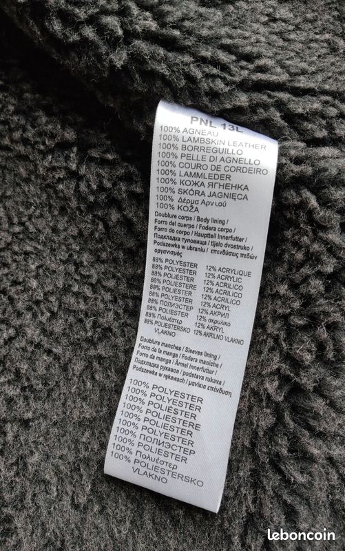 Veste blouson aviateur d'hiver (image 4)