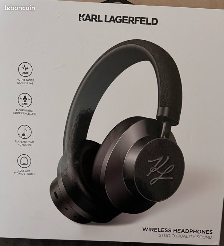 Casque wireless headphones (image 1)