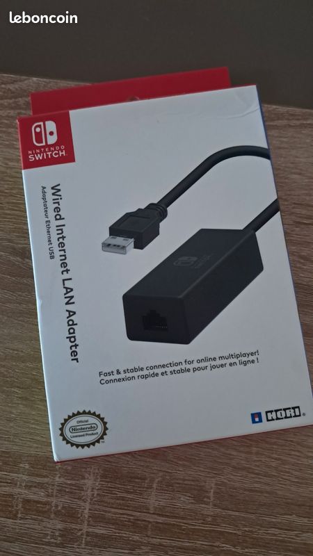 Adaptateur lan Nintendo switch (image 1)