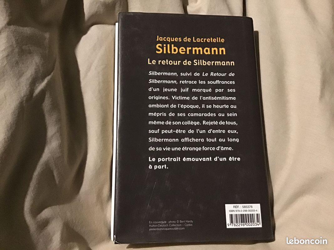 Livre Silbermann / Le retour de Silbermann - Jacques De Lacretelle Jacques De Lacretelle Edité par 2007, 2007 ISBN 10 : 2298002037ISBN 13 : 9782298002034 (image 2)