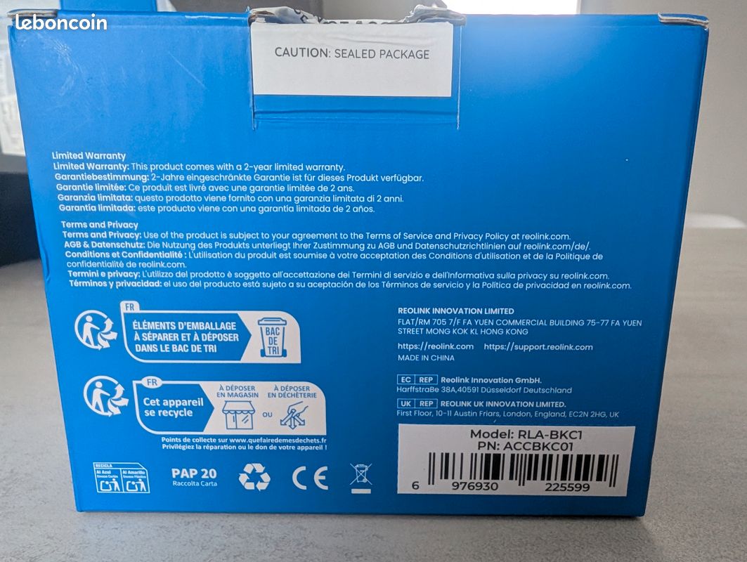 Support d'angle Reolink RLA-BKC1 pour caméra (image 3)