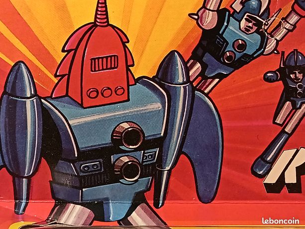 Robot Shogun Goldorak - Tin Toy Mécanique - Tôle - Automate - Boîte - Neuf