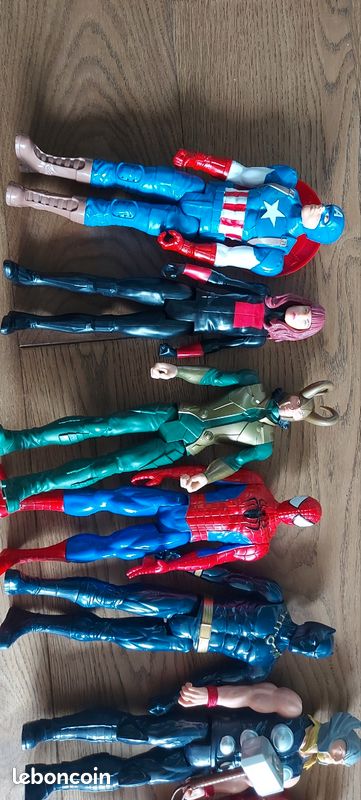 Lot de 8 super héros (image 3)