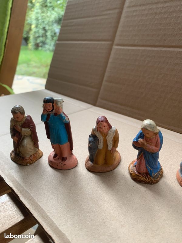 LOT FÈVES VINTAGES Personnages De La Creche Lot 1 EUR 10,00 - FR