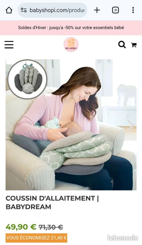 Coussin allaitement (image 1)