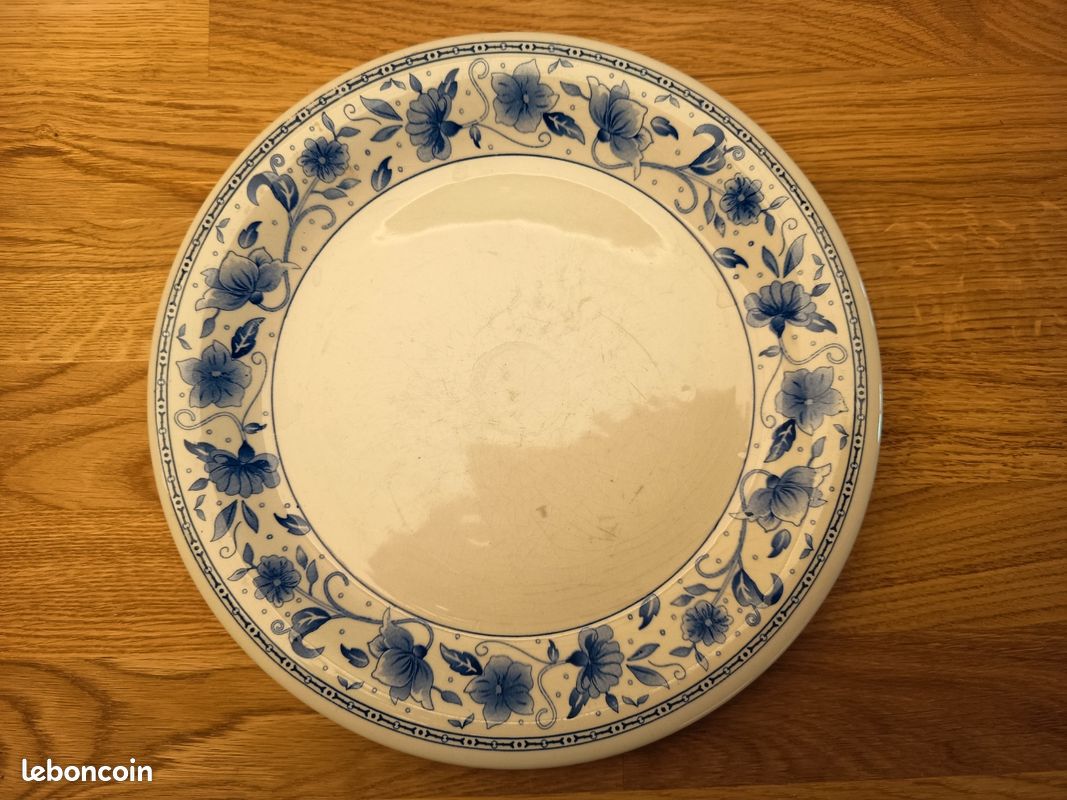 Assiette "Andina Ecuador" : diamètre 25cm/hauteur 3cm (image 1)