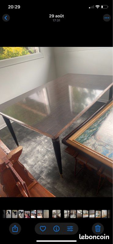Grande table de salon faites main (image 1)