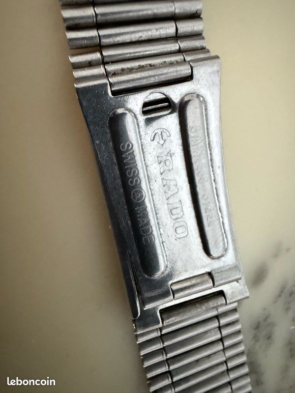 Bracelet De Montre Vintage Pour Rado Et Omega - Occasion - Pour Homme
